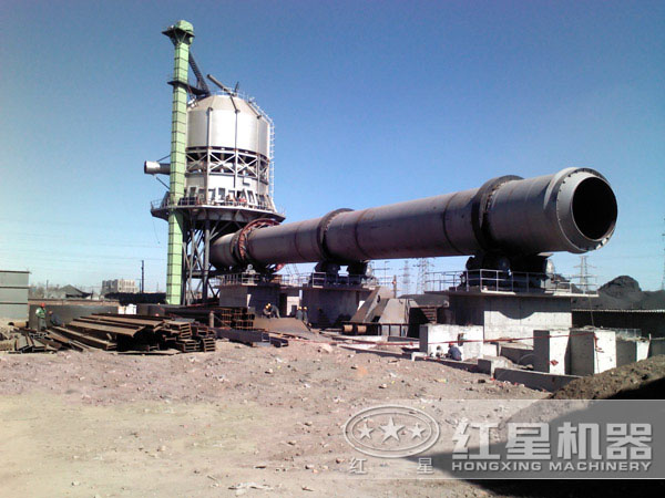 铝矾土回转窑展示 铝矾土回转窑展示