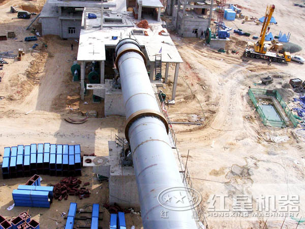 山东日照石灰回转窑生产线 山东日照石灰回转窑生产线