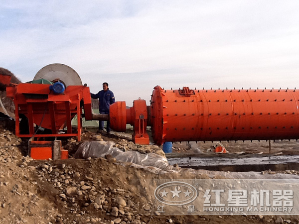 河南济源磁选工艺生产现场 河南济源磁选工艺生产现场