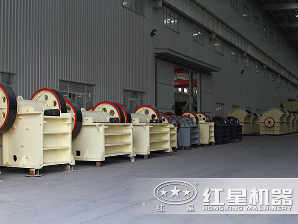 石头粉碎机车间图 石头粉碎机车间图