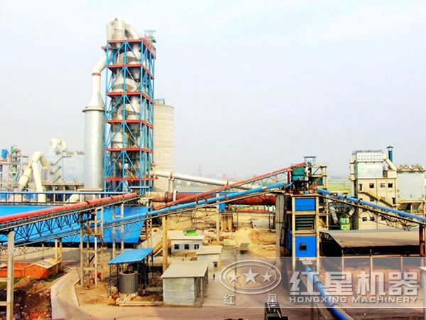 节能水泥窑整体图 节能水泥窑整体图