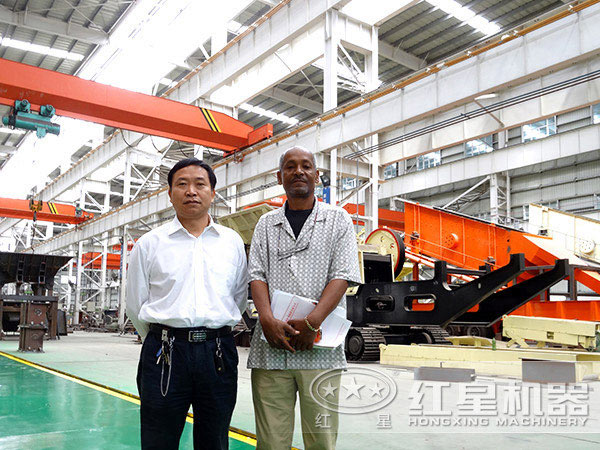 移动破碎站客户图 移动破碎站客户图