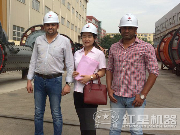 国外客户购买红星棒磨机 国外客户购买红星棒磨机